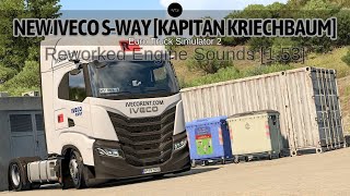 [1.53] Kapitan Kriechbaum - New Iveco S-Way - 2025 / Reworked Engine Sounds Mod. [Ets 2/1.53]