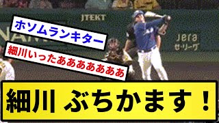 【今日は完全勝利や！！】細川 ぶちかます！【反応集】【プロ野球反応集】【2chスレ】【5chスレ】