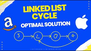 Linked List Cycle | Leetcode 141 | Optimal Solution | Java - Python
