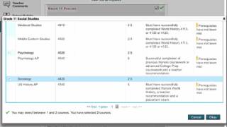 Course Request Process in PowerSchool