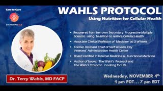 Wahls Protocol, Using Nutrition for Cellular Health