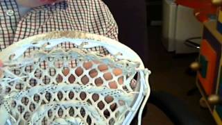 Stringing tutorial: weaved nylons