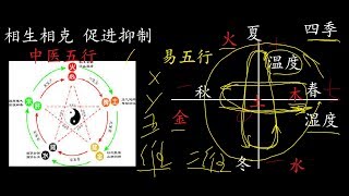 天道 16 原子结构模式、外围电子饱和数、易五行、中医五行 、相生相克