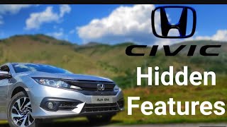 HONDA CIVIC HIDDEN FEATURES | CIVIC 1.8ORIEL REVIEW | Discover Punjab