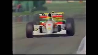 Michael Schumacher blitzes Ayrton Senna On Board 93 Spa #f1 #michaelschumacher #senna