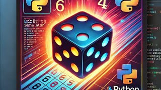 🎲 Python Dice Rolling Simulator | Fun, Simple & Interactive Coding Project!