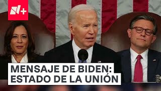 Discurso de Joe Biden sobre el Estado de la Unión - (Traducido al español)