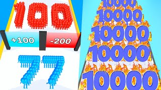 Number Run and Merge / Number Master Great Gameplay Level Up EP 1