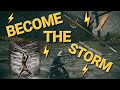 Stormcaller. Banished Knight Halberd. Lightning. Fun.