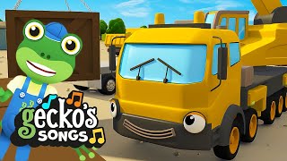 Crazy Construction Song! 🎵 Classic Nursery Rhymes for Kids 🎵 Gecko's Garage