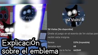 explicación sobre el emblema de wenda especial 1M de visitas...