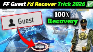 How To Recover Guest Account In Free Fire | Free Fire Guest Account Recovery | Guest Id Recover 💯 ✅