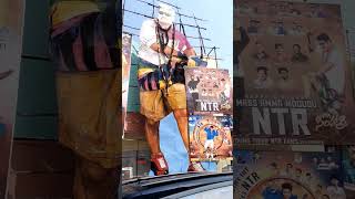 simhadri re release NTR cutout at devi70mm #simhadri4k #ntr #jrntr