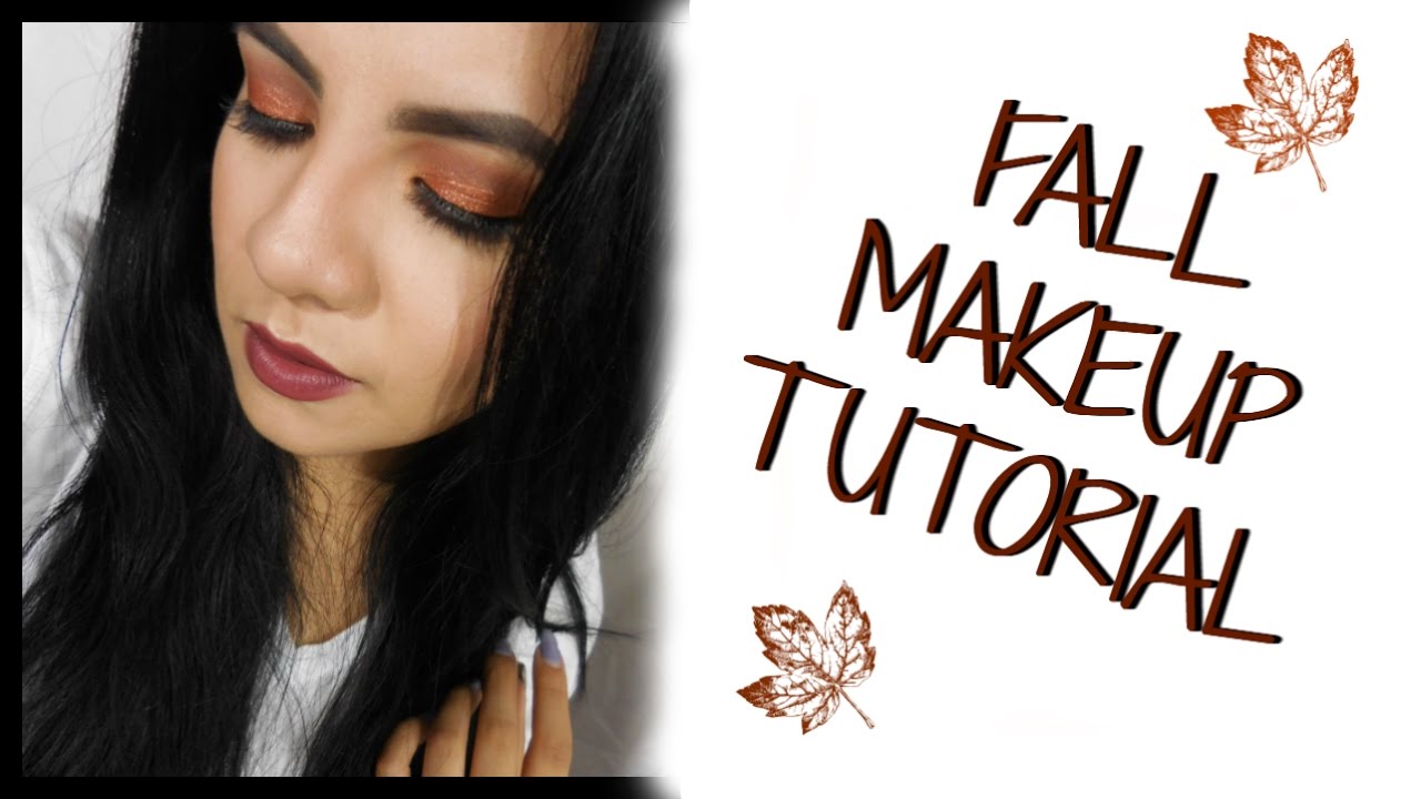 Fall Inspired Makeup Tutorial Youtube