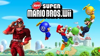 New Super Mario Bros. Wii - Part 3 FINALE (1/2): Defeating Bowser and completing World 9! (TBC)