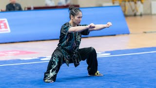 女子南拳  第7名 柴言 河北 18.370分 2023年全国武术套路冠军赛 2023 National Wushu Routine Championship