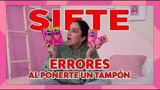 ¿COMO PONERSE UN TAMPÓN POR PRIMERA VEZ?💗⭐ Aplicador y digital | Sophi By Nosotras