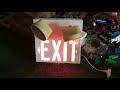 Sure Lites Exit Sign