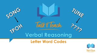 11+ Verbal Reasoning Letter Word Code