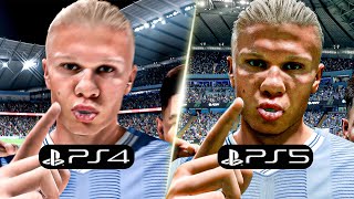 EA FC 24 PS5 vs PS4 Comparison! (Gameplay, Graphics, Player Animation, and more!)