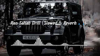 Rao Sahab Drill [Slowed+Reverb] Vkey, Sadee || New Haryanvi song|| Elvish Yadav #trending #elvish