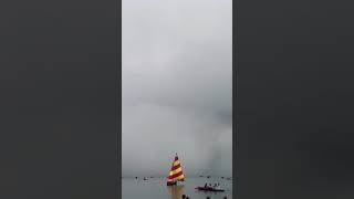 nainital monsoon view in naini lake.....#followers #trending #travel #youtube #youtubeshorts #status