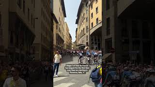 The Tour de France has begun in Florence, Italy. 🇮🇹 🚴🏼For the first time ever!