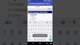 Android ExpandablelistView Tutorial with Android Custom Adaptor