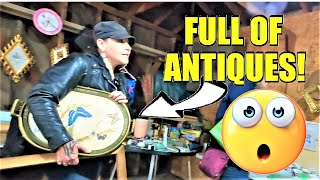 Ep472:  THIS ESTATE SALE WAS FULL OF VALUABLE ANTIQUES AND COLLECTIBLES! 😯😯 Garage Sale Shop With Me