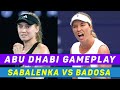 Elena Rybakina Vs Danielle Collins - Epic Crushing Tennis 2024 Highlights • Abu Dhabi Gameplay