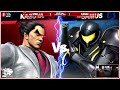 rva smash 163 j$ kazuya vs t wade samus losers quarters 25 entrants ssbu