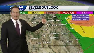 Rain chances return this afternoon to New Mexico