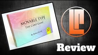 Movable Type - The Card Game - Lucky Roll Reviews