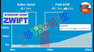 STAGE 4 - TOUR DE ZWIFT 2025 - LUTSCHER - STANDARD