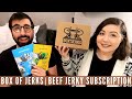 Box of Jerks January 2021 | Beef Jerky Subscription Box | Unboxing & Taste Test