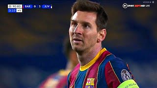 Lionel Messi vs Juventus (Home) (UCL) 2020/21 HD 1080i