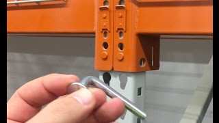 The Pallet Rack Drop Pin - Warehouse Safety Product