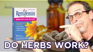 Natural Menopause Relief - Top 6 Herbal Supplements for Menopause Hot Flashes