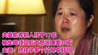 夫妻偷養別人孩子20年，被生母領回后大怒要30萬：多個父母不好嗎 #案件調查 #懸案密碼 #懸案破解 #懸案調查 #大案紀實