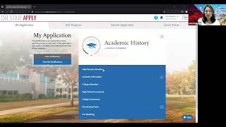 Academic History: High School Attended, Academic Info, High School Coursework