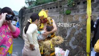 ２０１３年雨の秋祭(呉龍王神社）