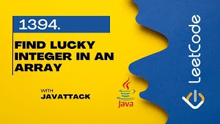 1394. Find Lucky Integer in an Array | Java | Leetcode |