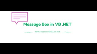messagebox function in VB.NET .