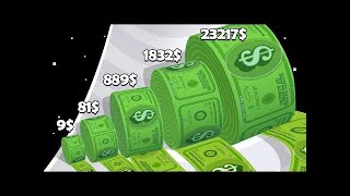 CASH UP RUN Level Up Cash Stack   Number Games Max Level