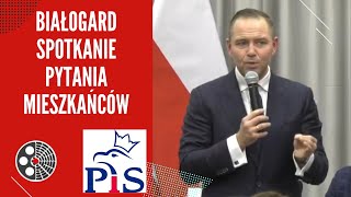 Karol Nawrocki - Spotkanie kandydata na Prezydenta RP w Białogardzie