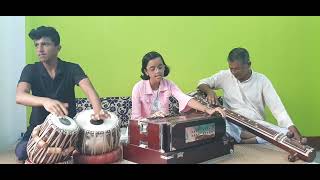 শাস্ত্রীয় সঙ্গীত রাগ মুলতানি ( ছোট খেয়াল) SNIGDHA DEBNATH TABLA KIRAN DAS GEETANJALI SANGEET MAHAV