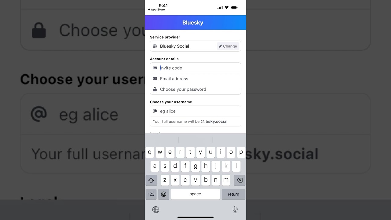 Bluesky Social App - How To Create An Account? - YouTube