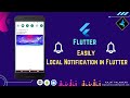 Flutter Local Notification using awesome notification package [ Easiest Way ]