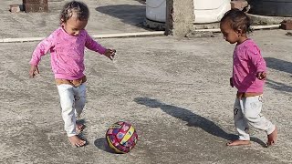 This 18-Month-Old Baby is Better at Soccer Than You || Atharva Vlogs