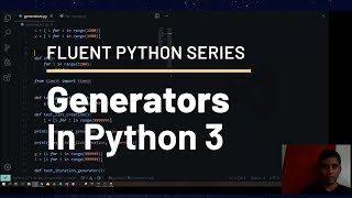 Generators In Python 3 - Fluent Python [Arabic].